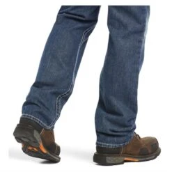 Men's Ariat FR M4 Relaxed Ridgeline Boot Cut Jeans -LaCrosse Store 4 650 ariat fr m4 relaxed ridgeline boot cut jeans glacier