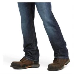 Men's Ariat FR M4 Relaxed Stretch DuraLight Basic Boot Cut Jeans -LaCrosse Store 4 650 ariat fr m4 relaxed stretch duralight basic boot cut jeans lassen