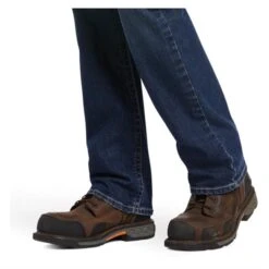 Men's Ariat FR M7 Slim DuraStretch Basic Straight Jeans -LaCrosse Store 4 650 ariat fr m7 slim durastretch basic straight jeans shale
