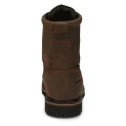 Men's Justin Original Work Boots 8" Pulley Round Toe Met Guard CT WP -LaCrosse Store 4 650 justin original work boots 8 pulley round toe met guard ct wp brown