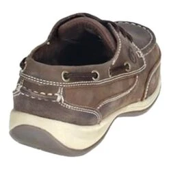 Women's Rockport Works Sailing Club Boat Shoe Steel Toe -LaCrosse Store 4 650 rockport works sailing club boat shoe steel toe brown2