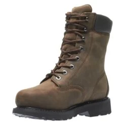 Men's Wolverine 8" McKay Steel Toe Waterproof Boots -LaCrosse Store 4 650 wolverine 8 mckay steel toe waterproof brown