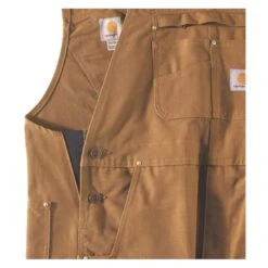 Men's Carhartt R01 Duck Bib Overalls -LaCrosse Store 5 1001 carhartt r01 duck bib overalls carhartt brown