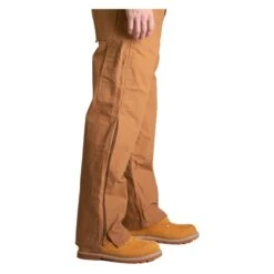 Men's Berne Workwear Heritage Unlined Duck Bib Overalls -LaCrosse Store 5 650 berne workwear original unlined duck bib overalls brown duck