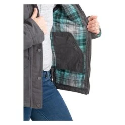 Women's Berne Workwear Washed Barn Coat - Quilted Flannel Lined -LaCrosse Store 5 650 berne workwear washed barn coat quilted flannel lined titanium