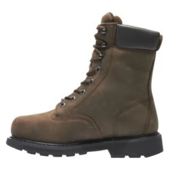 Men's Wolverine 8" McKay Steel Toe Waterproof Boots -LaCrosse Store 5 650 wolverine 8 mckay steel toe waterproof brown