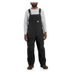 Men's Carhartt Storm Defender Loose Fit Heavyweight Bib Overalls -LaCrosse Store 6 1001 carhartt storm defender loose fit heavyweight bib overalls black