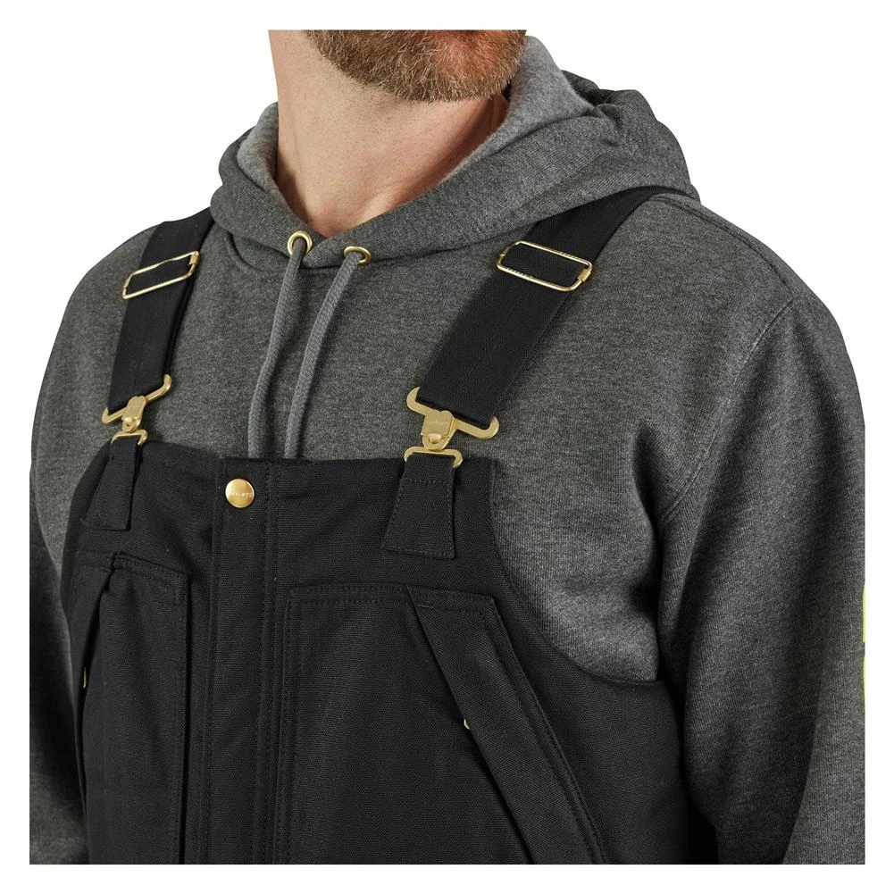 Men's Carhartt Loose Fit Duck Insulated Bib Overalls 9 Men's Carhartt Loose Fit Duck Insulated Bib Overalls - Image 9