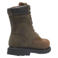Men's Wolverine 8" McKay Steel Toe Waterproof Boots -LaCrosse Store 8 650 wolverine 8 mckay steel toe waterproof brown